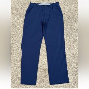 Under Armour Pants Men’s 34x30 Blue Match Play Golf Stretch Performance PGA LIV